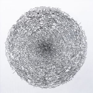 Mars 50x50 Papier découpé